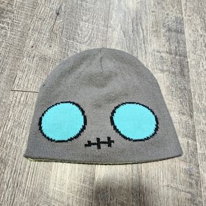 Invader Zim reversible Gir hat cap winter